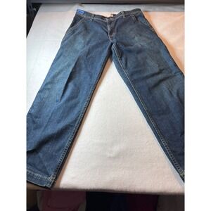 LL Bean Men's Classic Fit Dark Wash Denim Jeans Straight Leg  Size 34X30